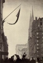 Photograph by Paul Strand "City Hall Park" 1915