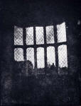 1835 - A print made from the earliest surviving negative "Latticed Window at Lacock Abbey"