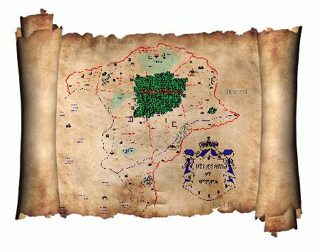Battered map of Stryre